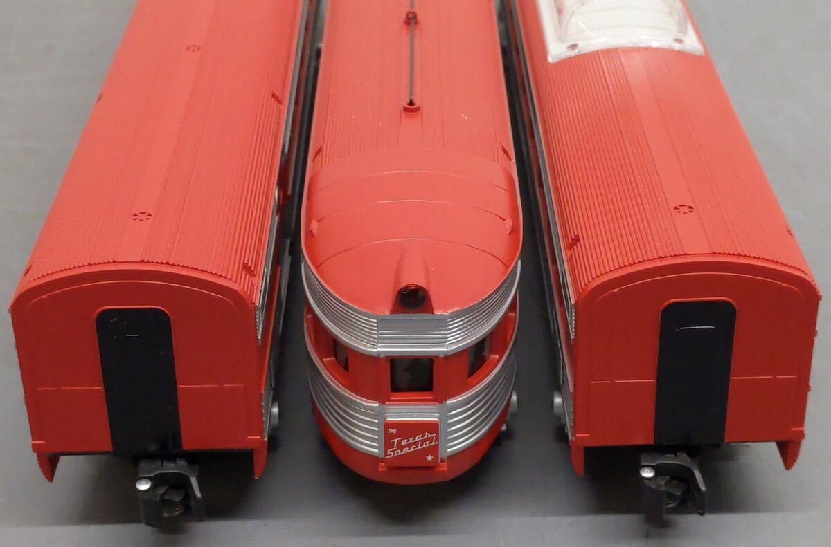 American Flyer 6-49949 S Scale Texas Special Streamliner Passenger (Set of 3) EX/Box
