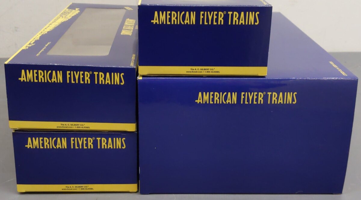 American Flyer 6-49949 S Scale Texas Special Streamliner Passenger (Set of 3) EX/Box
