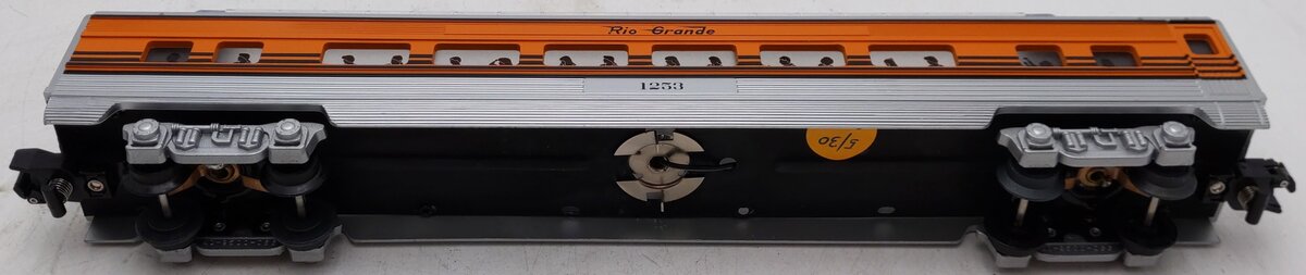 American Flyer 6-49943 S Gauge Rio Grand Streamliner Full Vista Dome Car #1253 EX/Box