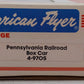 American Flyer 4-9705 S Gauge Pennsylvania Railroad Boxcar #9705 EX/Box