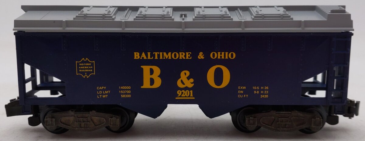 American Flyer 4-9201 S Gauge Baltimore & Ohio Covered Hopper #9201 EX/Box
