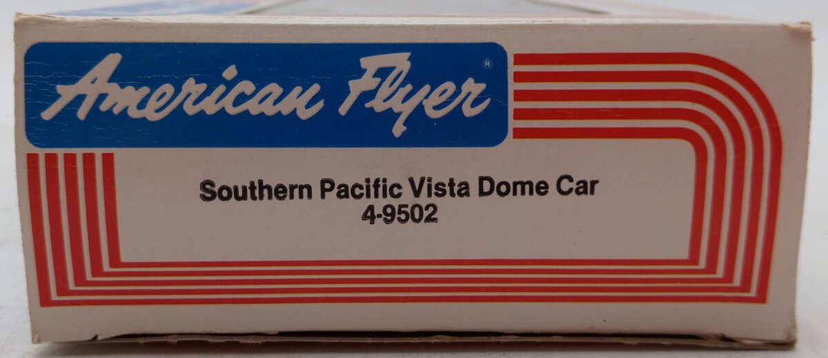 American Flyer 4-9502 S Gauge Southern Pacific Daylight Vista Dome Car EX/Box