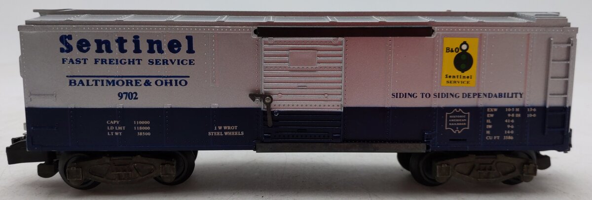 American Flyer 4-9702 S Gauge Baltimore & Ohio Sentinel Boxcar #9702 EX/Box