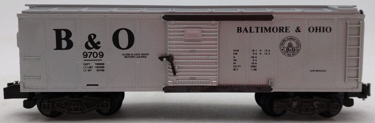 American Flyer 4-9709 S Gauge Baltimore & Ohio Boxcar #9709 EX/Box