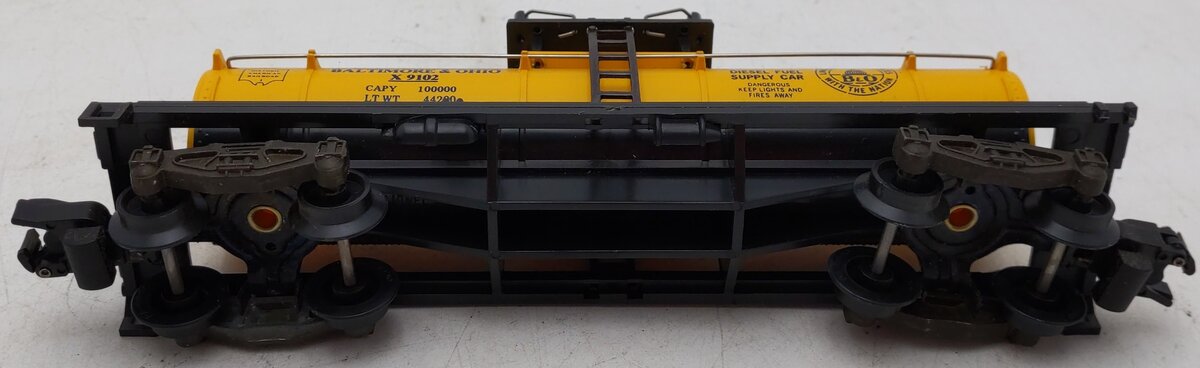 American Flyer 4-9102 S Gauge Baltimore & Ohio Single Dome Tank Car #9102 EX/Box
