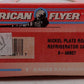 American Flyer 6-48807 S Scale Nickel Plate Road Refrigerator Car #48807 EX/Box