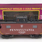 MTH 20-91014 O Gauge Pennsylvania Railroad N-8 Steel Caboose #478069 EX/Box