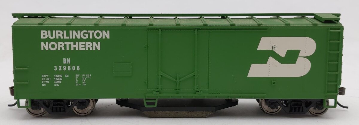 Walthers 931-1753 HO Scale BN 40' Plug-Door Track Cleaning Boxcar #329808 EX