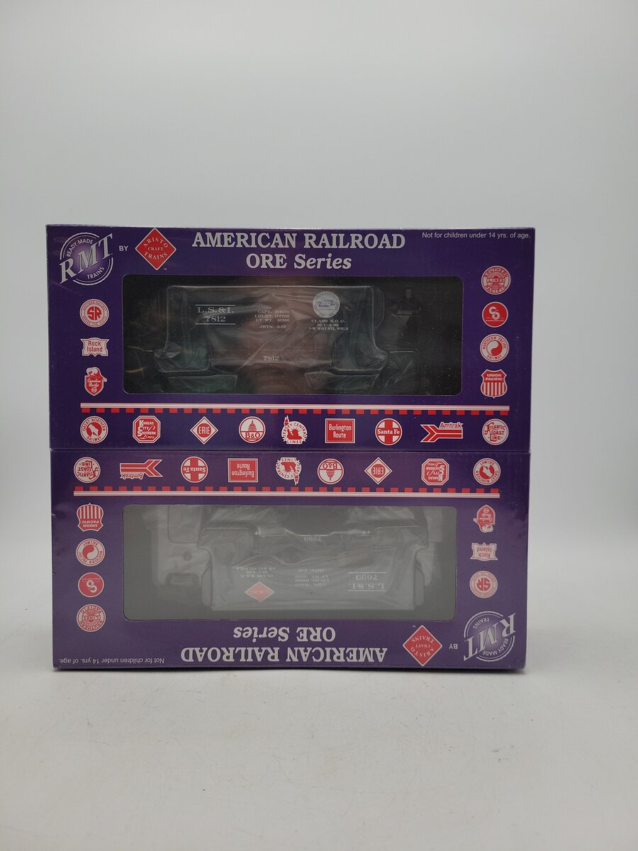 RMT 96785 O Gauge Lake Superior & ISHP 70 Ton Ore 2 Car Set MT/Box