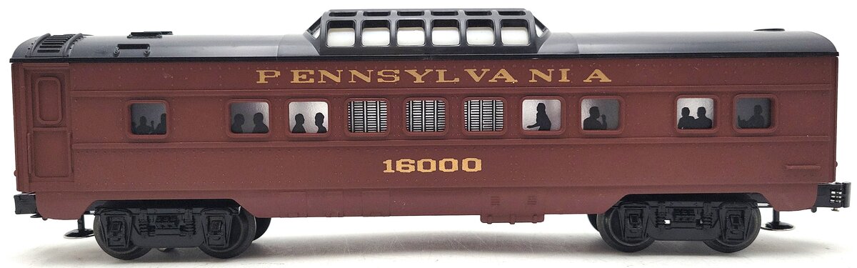 Lionel 6-16000 O Gauge Pennsylvania Tuscan Vista Dome Car #16000 LN/Box