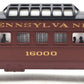 Lionel 6-16000 O Gauge Pennsylvania Tuscan Vista Dome Car #16000 LN/Box