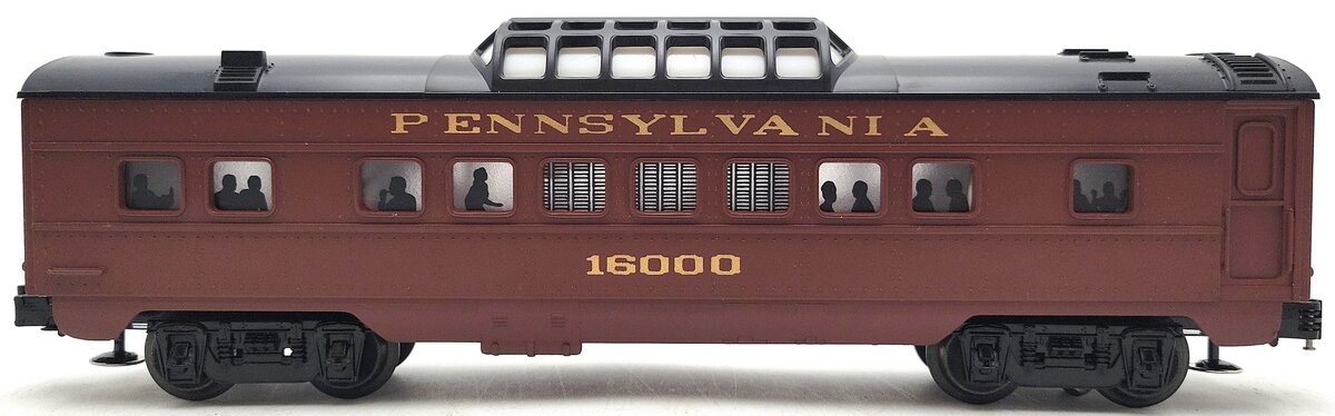 Lionel 6-16000 O Gauge Pennsylvania Tuscan Vista Dome Car #16000 LN/Box