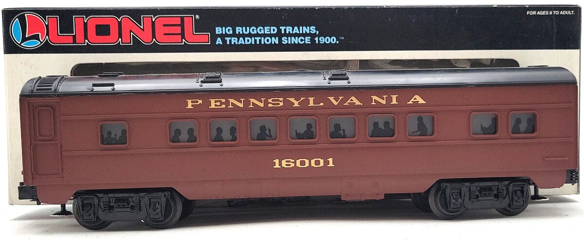 Lionel 6-16001 O Gauge Pennsylvania Passenger Car EX/Box