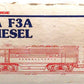 Lionel 6-8970 O Gauge Pennsylvania F3 Tuscan AA Diesel Locomotive Set VG/Box