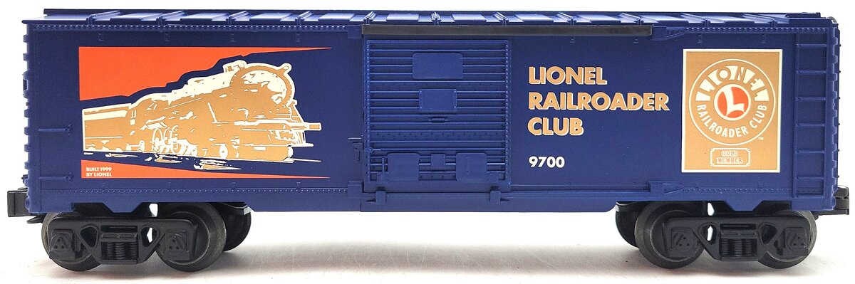 Lionel 6-19978 O Gauge Lionel RR Club Gold Member Boxcar Set LN/Box