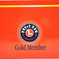 Lionel 6-19978 O Gauge Lionel RR Club Gold Member Boxcar Set LN/Box