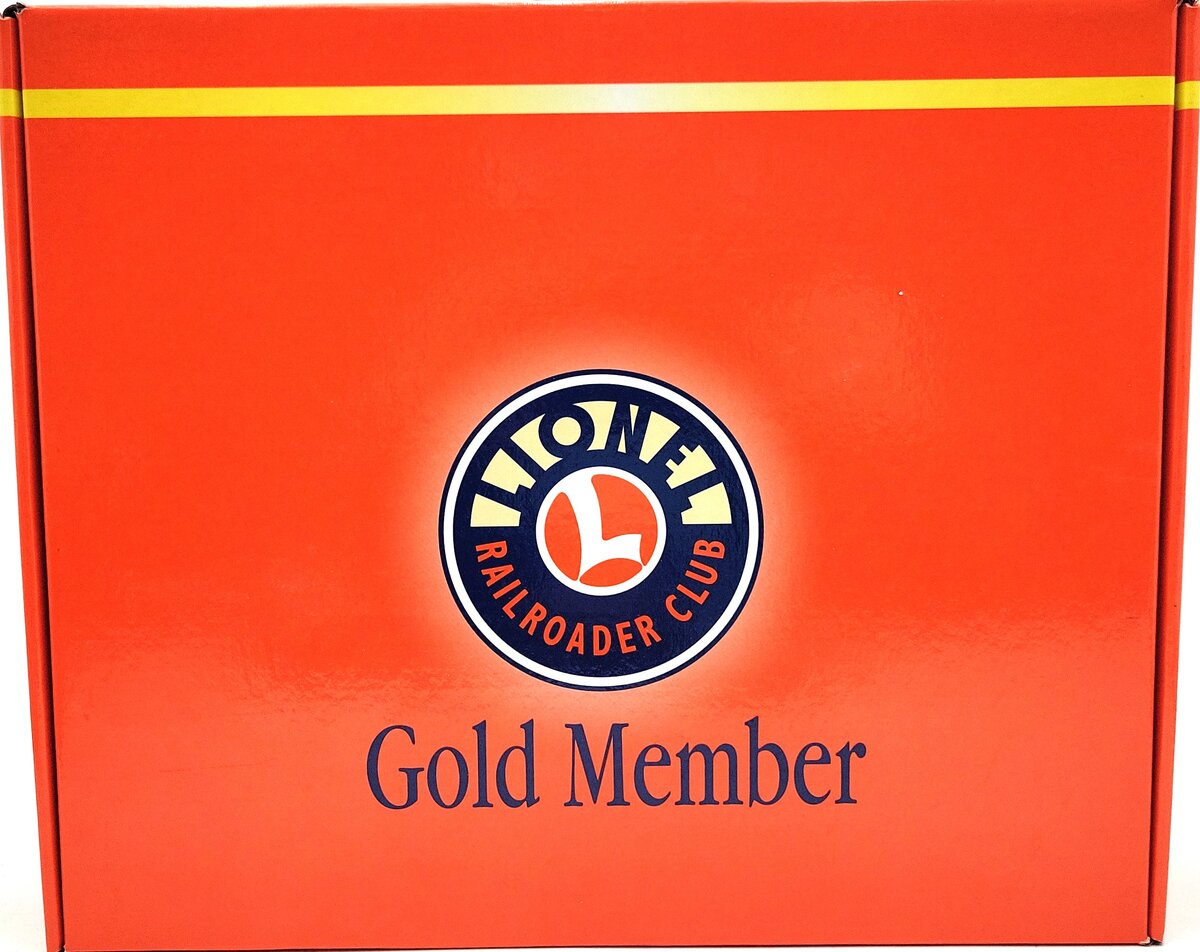 Lionel 6-19978 O Gauge Lionel RR Club Gold Member Boxcar Set LN/Box