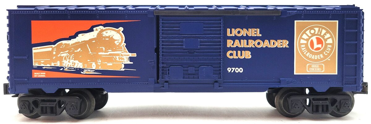 Lionel 6-19978 O Gauge Lionel RR Club Gold Member Boxcar Set LN/Box