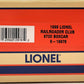 Lionel 6-19978 O Gauge Lionel RR Club Gold Member Boxcar Set LN/Box