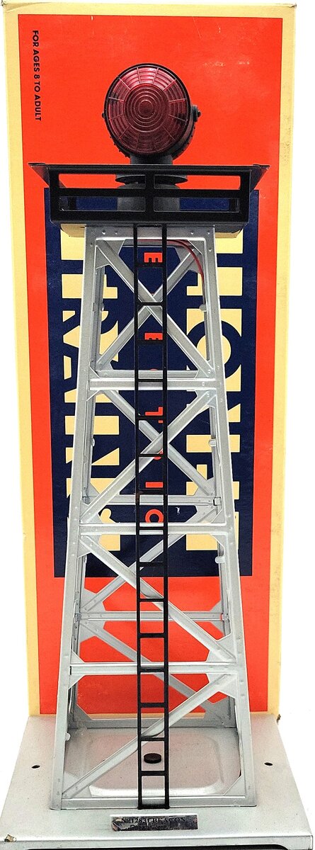 Lionel 6-12831 O Rotating Aircraft Beacon Tower EX/Box