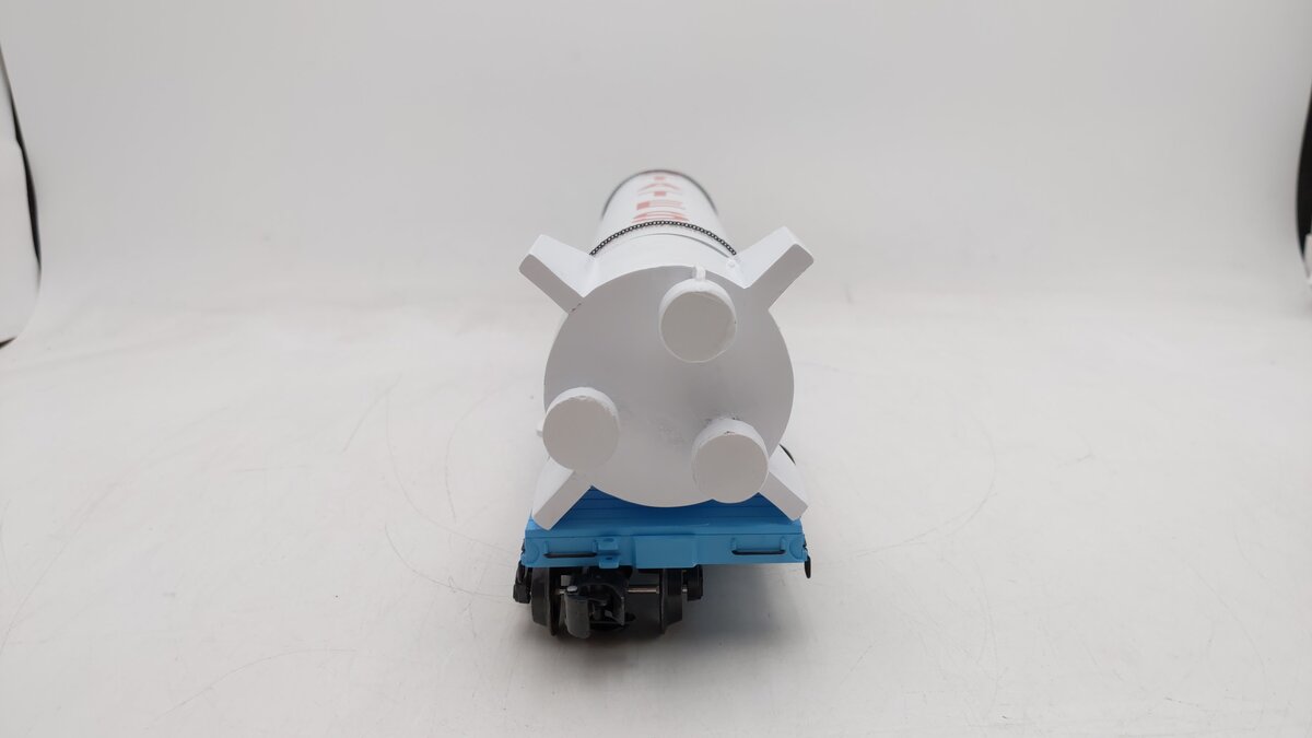 K-Line K693-8011 O Gauge NASA Flatcar with Rocket Booster #6938011 EX/Box