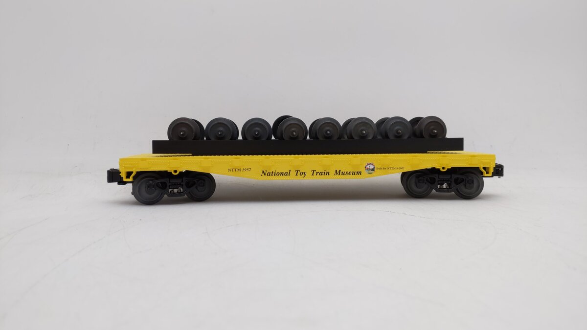 Lionel 6-52271 O Gauge National Toy Train Museum Work Train Flat Car #1957 EX/Box