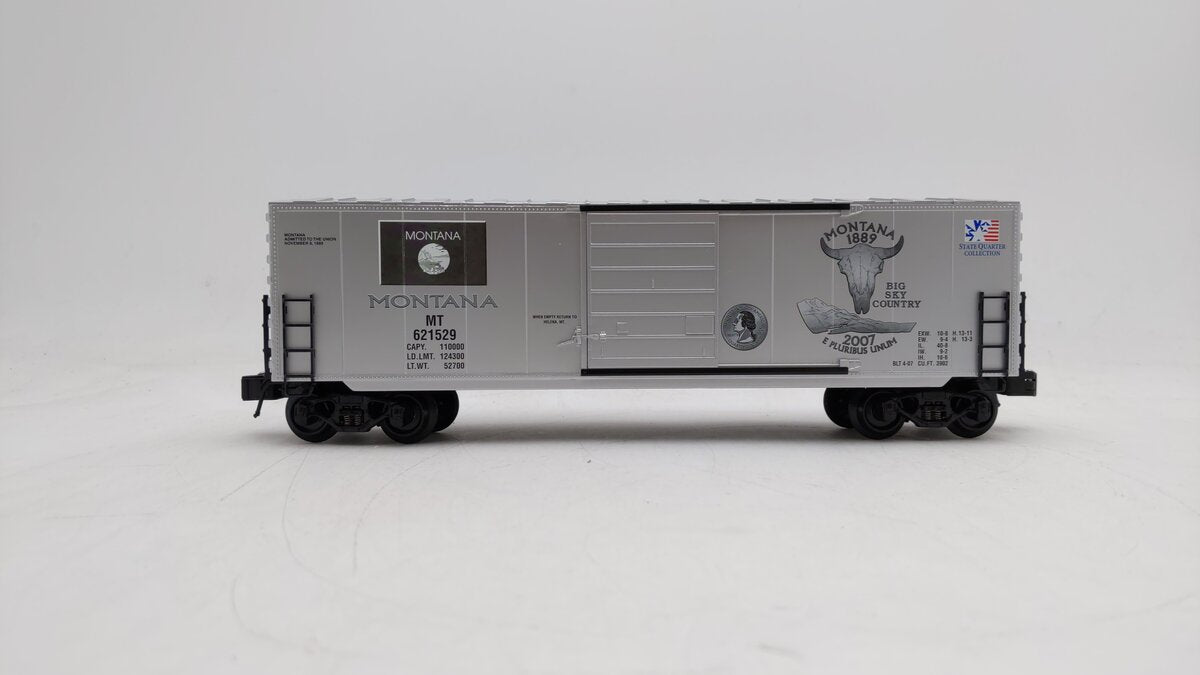 K-Line 6-21529 O Gauge Montana State Quarter Bank Boxcar EX/Box