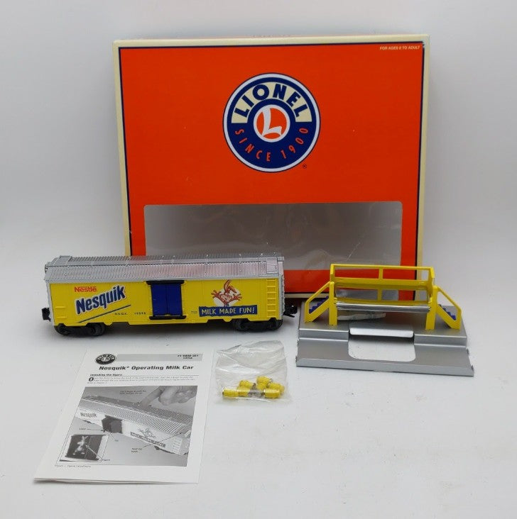 Lionel 6-19898 Nestle Quik Operating Milk Car NIB