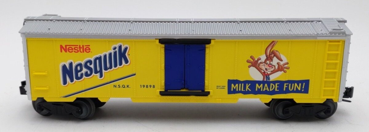 Lionel 6-19898 Nestle Quik Operating Milk Car NIB