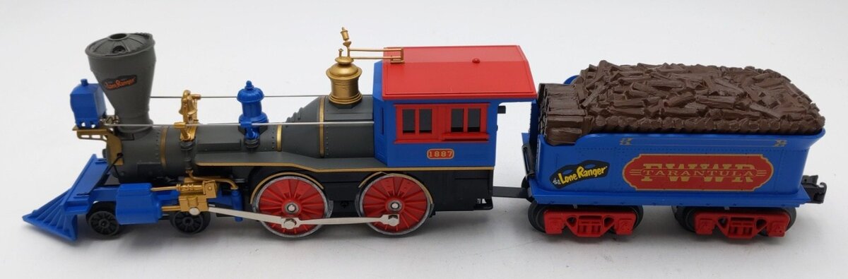 Lionel 6-38673 O Lone Ranger Wild West Steam Loco & Tender #1887 LN