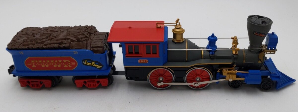 Lionel 6-38673 O Lone Ranger Wild West Steam Loco & Tender #1887 LN