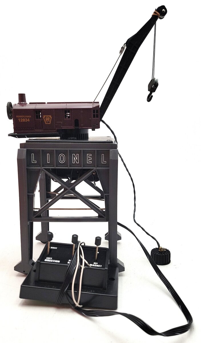 Lionel 6-12834 O Gauge Pennsylvania Railroad Gantry Crane EX/Box