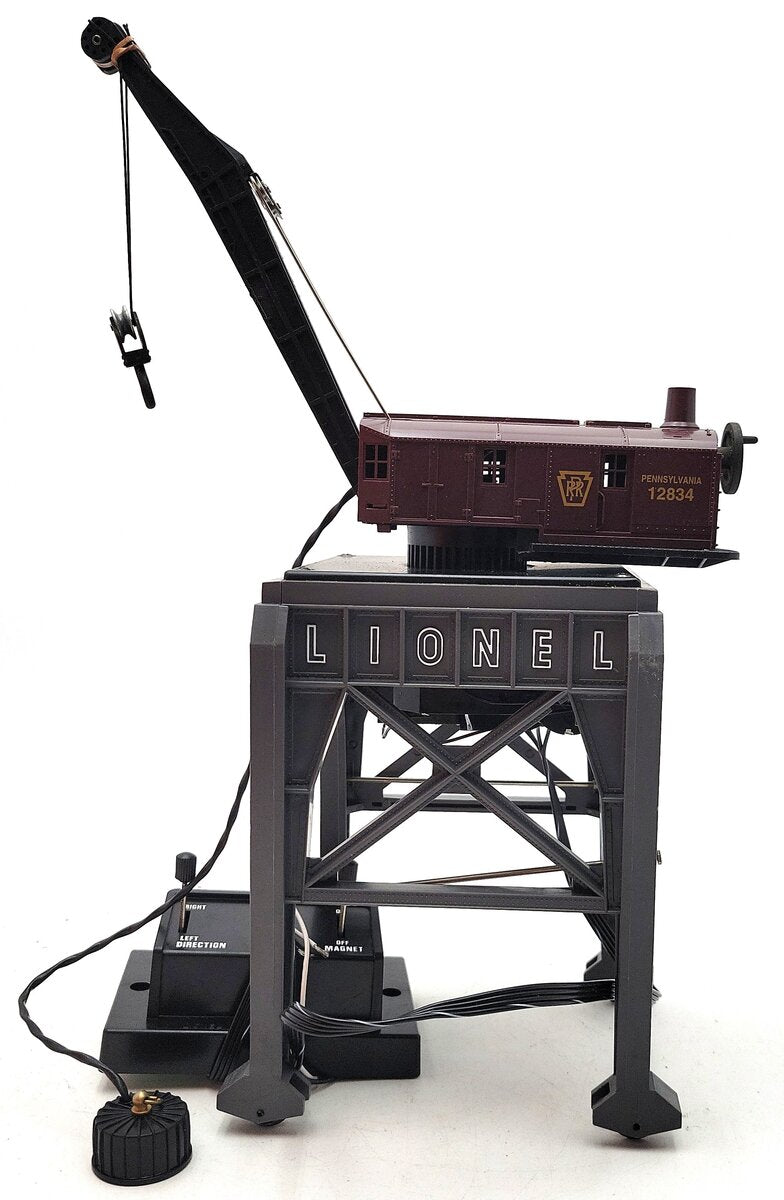 Lionel 6-12834 O Gauge Pennsylvania Railroad Gantry Crane EX/Box