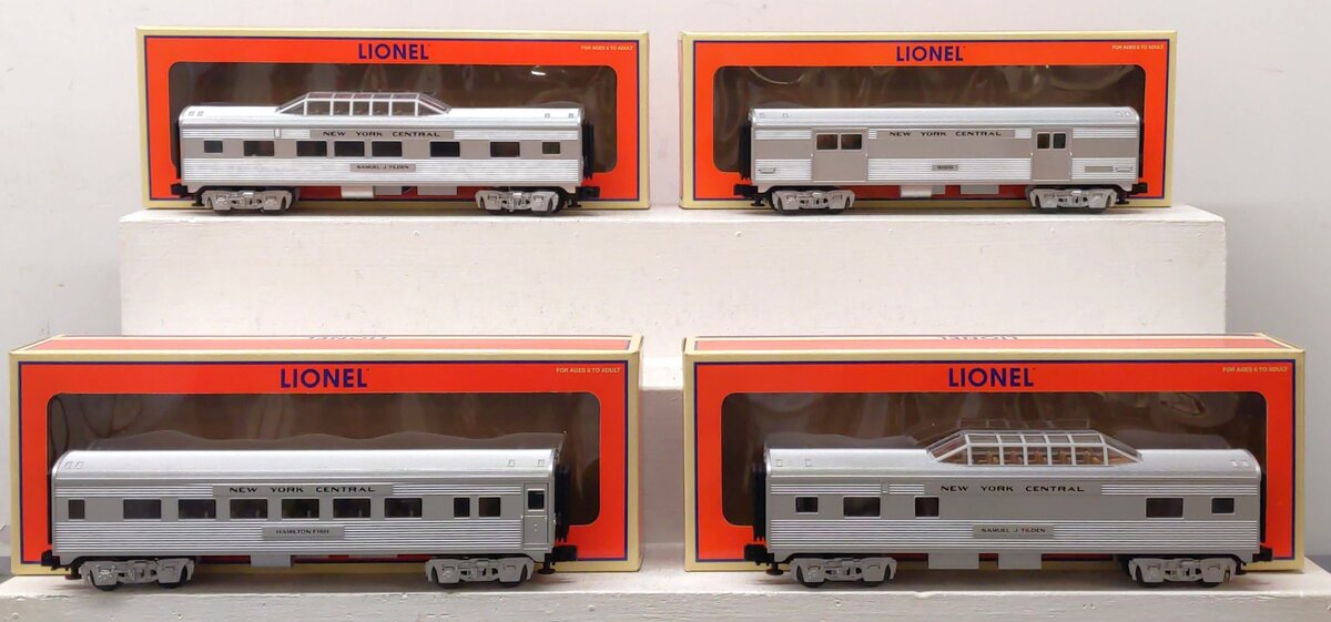 Lionel 6-15180 O Gauge New York Central Streamliner 4-Car Passenger Set LN/Box