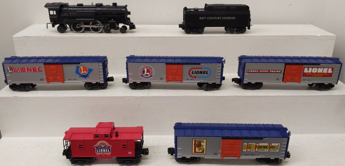 Lionel 6-31934 O 20th Century Express Steam Train Set EX/Box