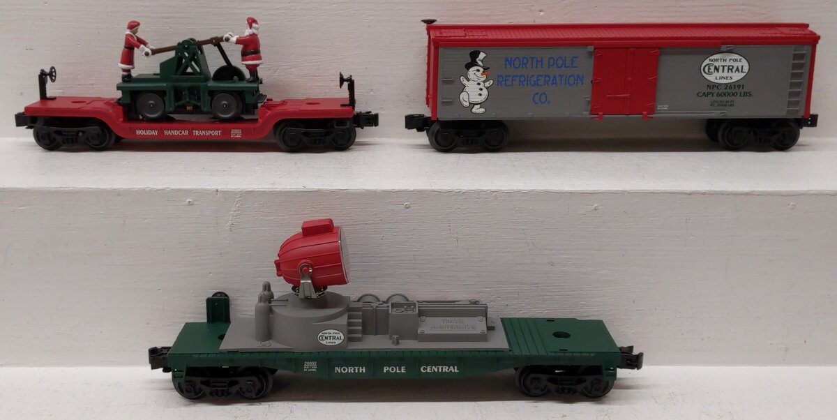 Lionel 6-30040 North Pole Freight Expansion Pack Set LN/Box