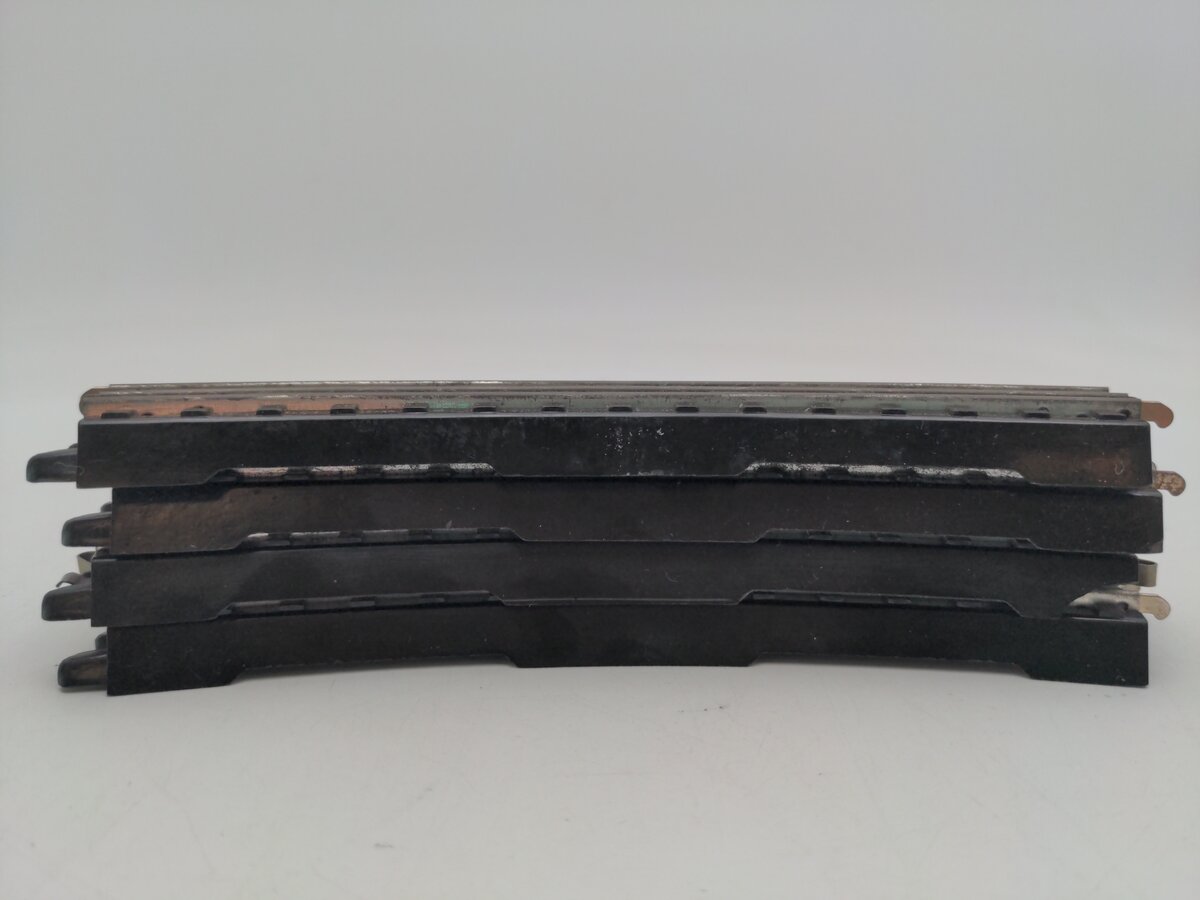 Lionel 0064 Vintage OO Gauge Curved Terminal Track Section - 3 Rail (4) EX