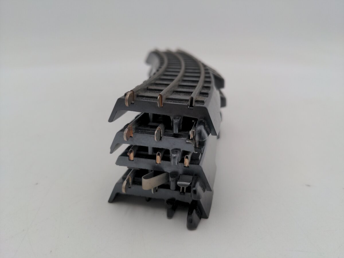 Lionel 0064 Vintage OO Gauge Curved Terminal Track Section - 3 Rail (4) EX