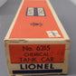 Lionel Vintage O Scale Freight Cars: 6818, 3386, 25000, 6315 [5] VG