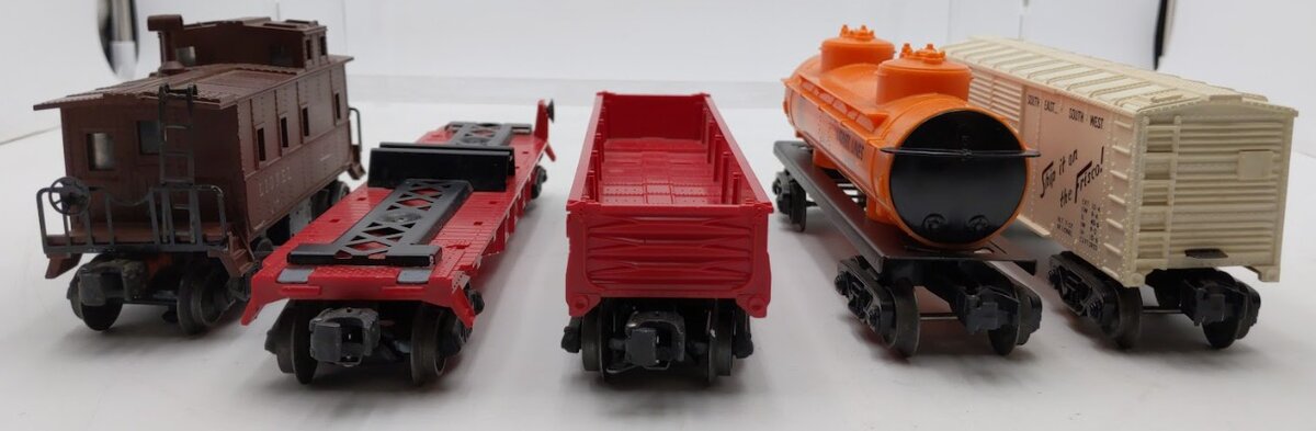 Lionel 6462, 6014, 2357, 6465 & 3460 O Gauge Vintage Freight Cars [5] VG