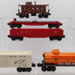 Lionel 6462, 6014, 2357, 6465 & 3460 O Gauge Vintage Freight Cars [5] VG