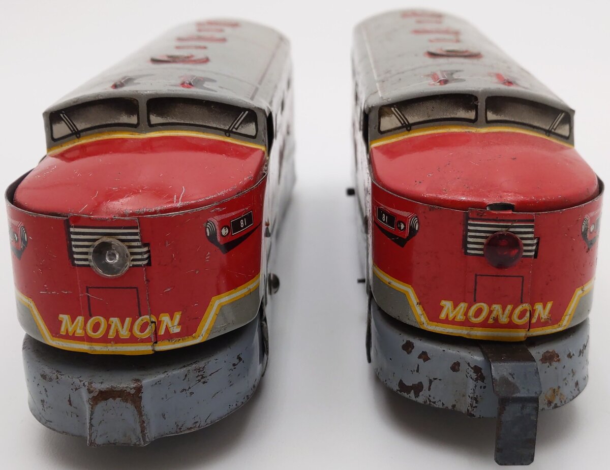 Marx 8935 Vintage O Monon AA Locomotive & Dummy Units VG