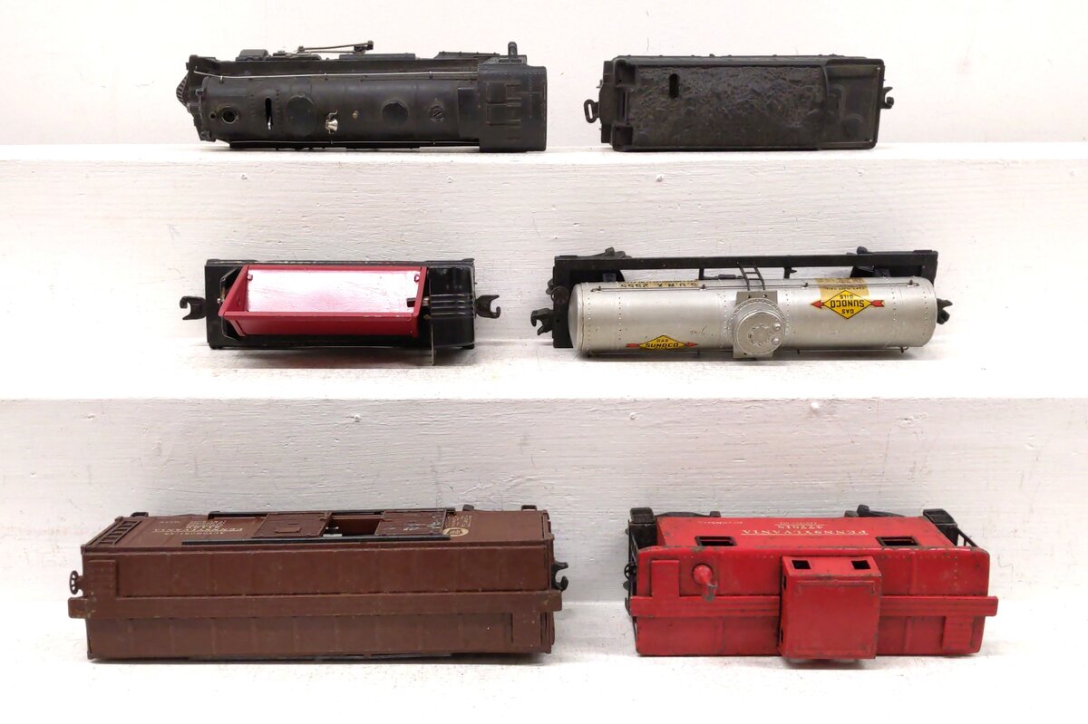 Lionel 2103W Vintage O 224 Freight Set w/2466W,2458,3559,2555,2457 VG
