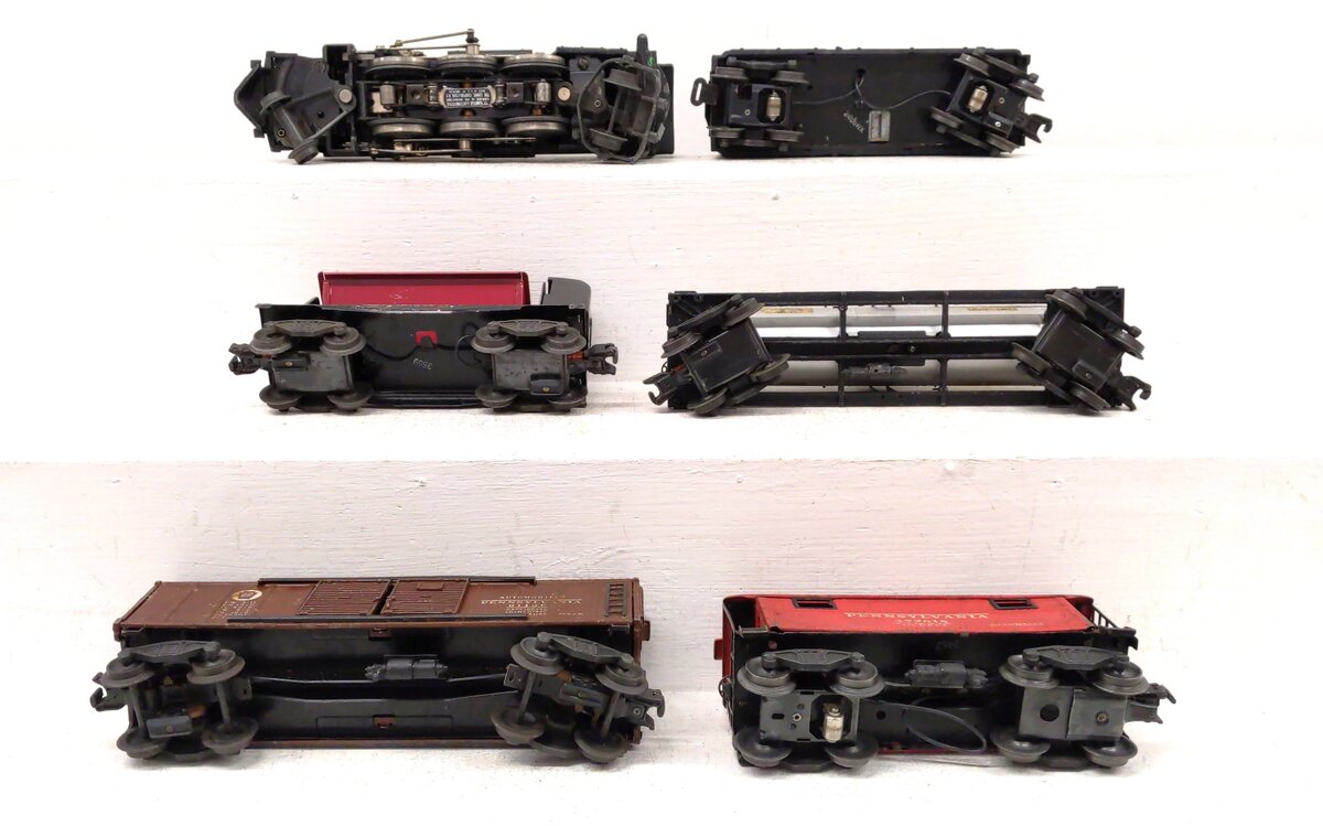 Lionel 2103W Vintage O 224 Freight Set w/2466W,2458,3559,2555,2457 VG