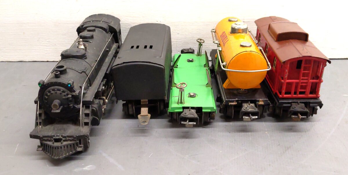 Lionel 139 Vintage O Gauge Freight Set: 261, 257T, 807, 831 VG