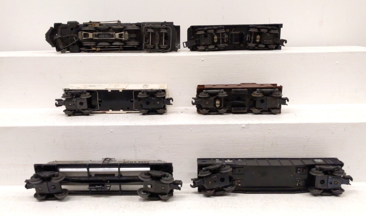 Lionel 2671WS Vintage O Steam Locomotive Freight Set VG