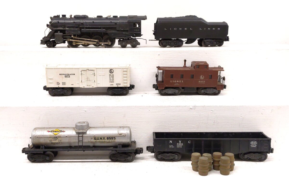 Lionel 2671WS Vintage O Steam Locomotive Freight Set VG
