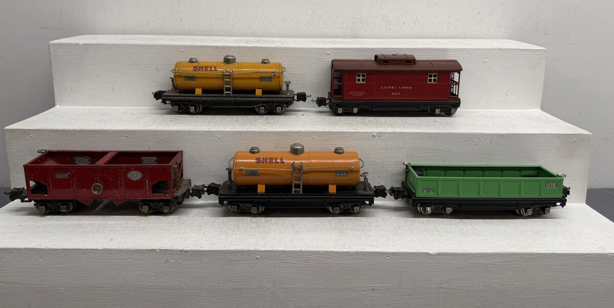 Lionel Vintage O Freight Cars: 2812, 2815, 2816 & 2817 [5]