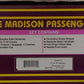 MTH 20-4049 O Santa Fe Madison 70' Madison Passenger Car Set (Set of 5) VG/Box