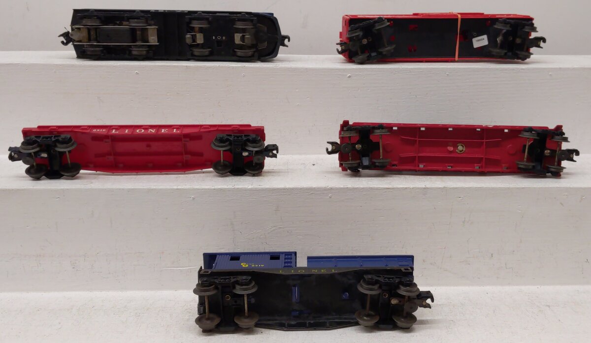 Lionel 1629 Vintage O 225 C&O Diesel Freight Set w/6650,6470,6819,6219 EX